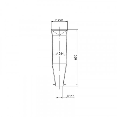 Корпус циклонного элемента T70.00.008