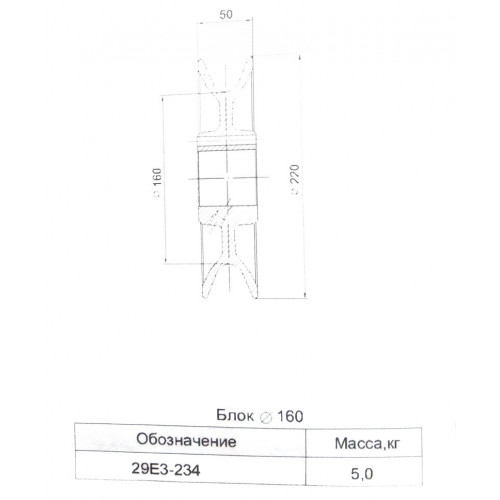 Блок 160 29Е3-234